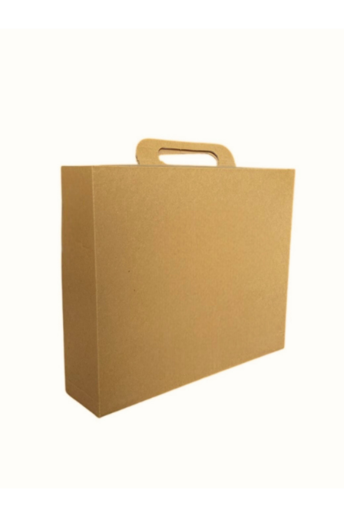25,5x22x6 Cm Çanta Tipi E-ticaret Kutusu -1,2 Desi- 25 Adet-Kraft