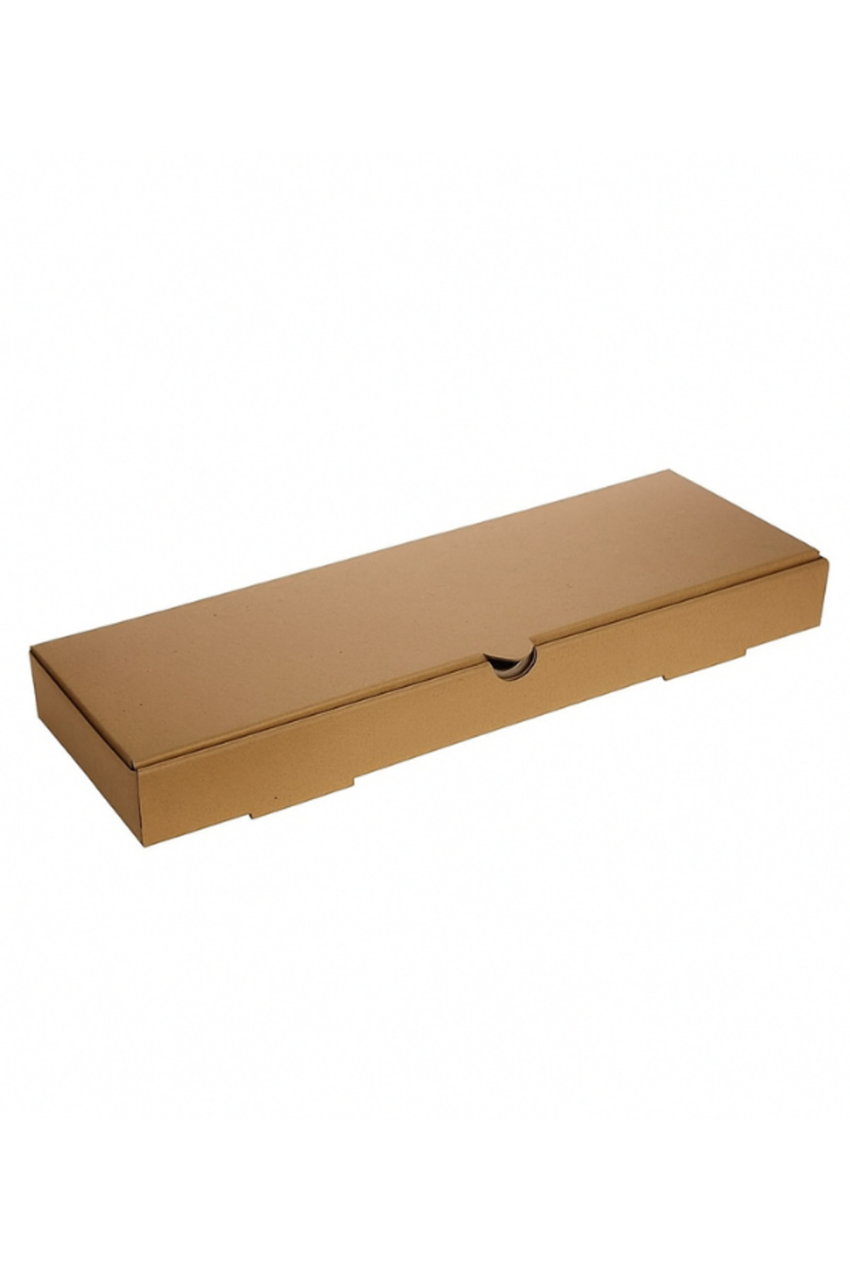 42x14x4 Cm Baskısız Pide Lahmacun Kutusu-0,7 Desi-50 Adet-Kraft