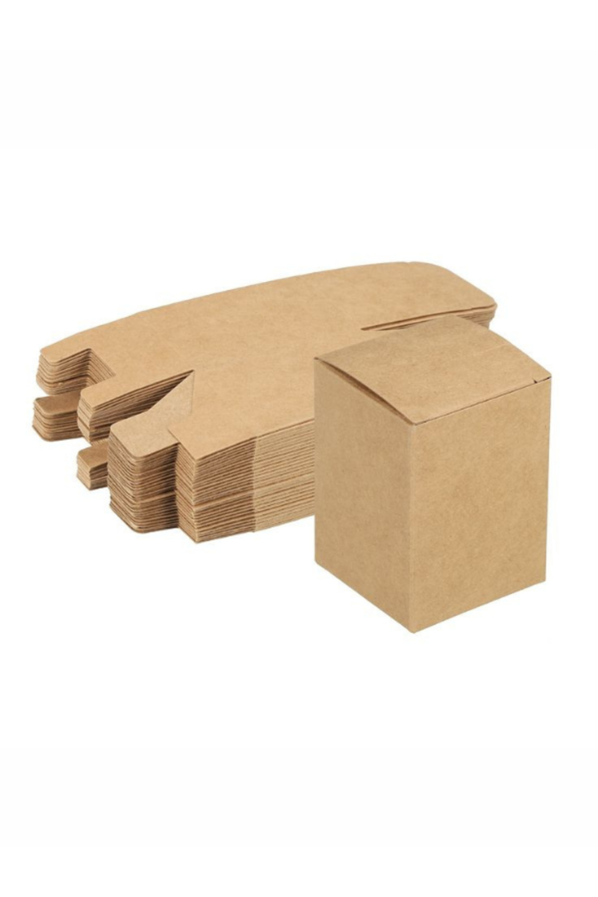 8,4x8,4x13,4 Cm E-ticaret Kutusu -0,3 Desi- 50 Adet-Kraft